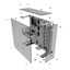 Thermaltake Core P5 Tempered Glass Black Edition thumbnail 5