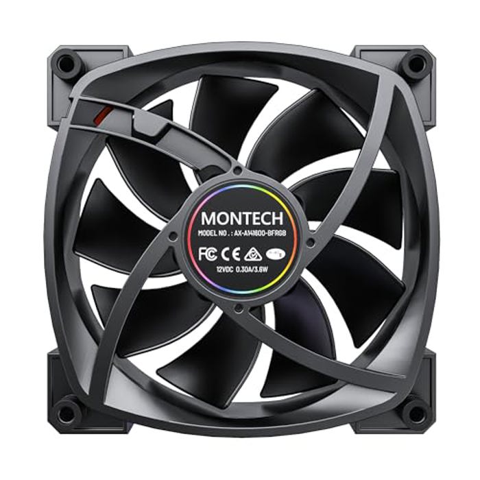 Montech AX140 PWM Black image 4
