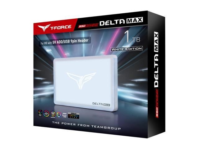 Team Group T-FORCE DELTA MAX WHITE RGB LITE 1TB image 5