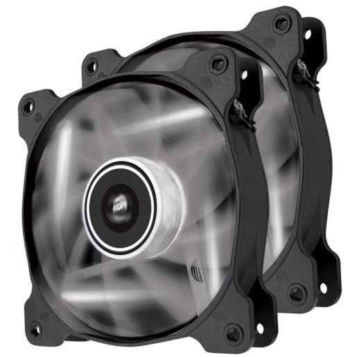 Corsair Air Series SP120 LED White Twin Pack