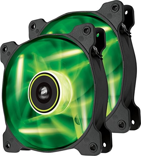 Corsair Air Series SP 120 LED Green twin pack image 4
