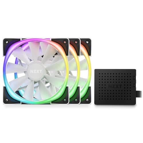 NZXT AER RGB 2 White 3 Pack image 2