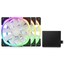 NZXT AER RGB 2 White 3 Pack thumbnail 2