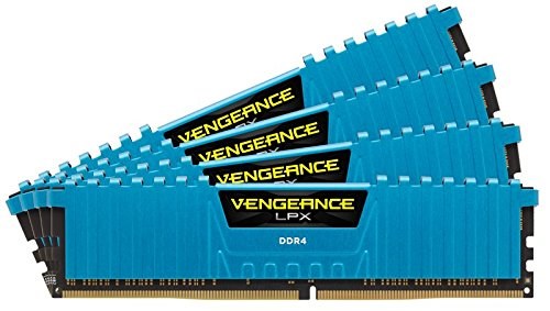 Corsair Vengeance LPX 32GB (4 x 8GB) DDR4 2400MHz Blue image 4