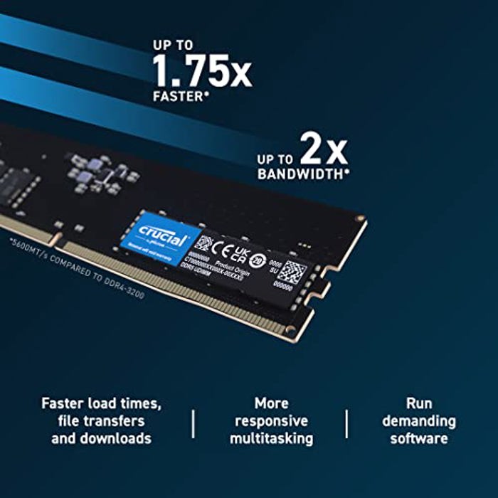 Crucial 8GB DDR5 5200 RAM - Specs, Compare Prices | Pangoly