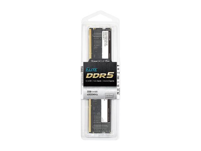 Team Elite 32GB (2 x 16GB) SO-DIMM DDR5 4800 RAM - Specs, Compare
