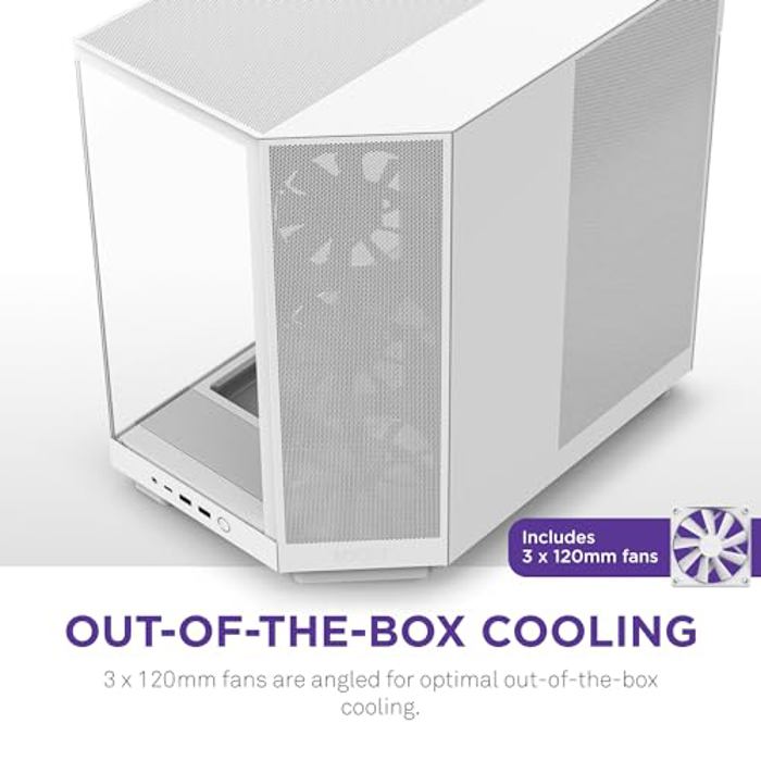 NZXT H6 Flow White image 4