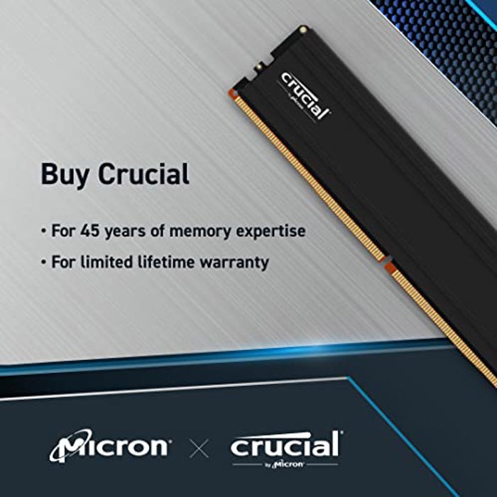 Crucial Pro 64GB (2x32GB) DDR5 5600 RAM - Specs, Compare Prices Crucial Pro 64GB (2x32GB) DDR5 5600 RAM - Specs, Compare Prices