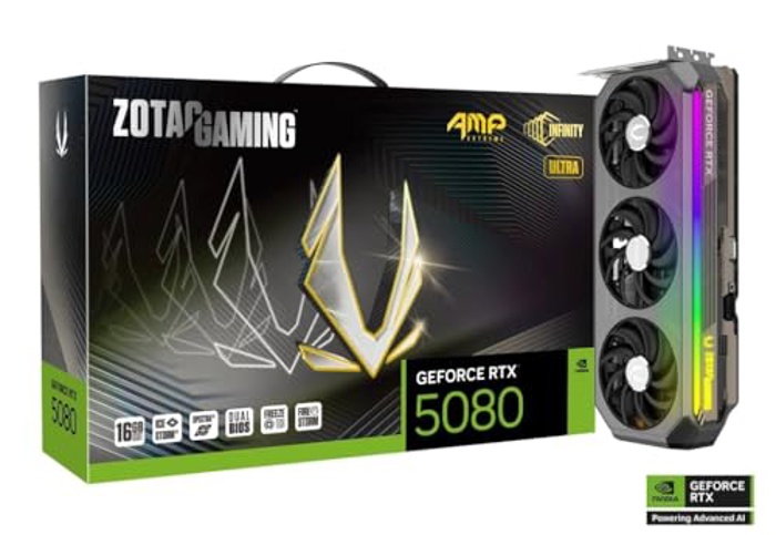 ZOTAC GeForce RTX 5080 AMP Extreme INFINITY ULTRA image 2
