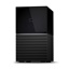 WD My Book Duo 44TB Desktop RAID External Hard Drive HDD USB 3.1 Password Protection Auto Backup Software WDBFBE0440JBK-NESN