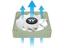 Thermaltake CT140 EX Reverse ARGB Green 3 Pack thumbnail 5