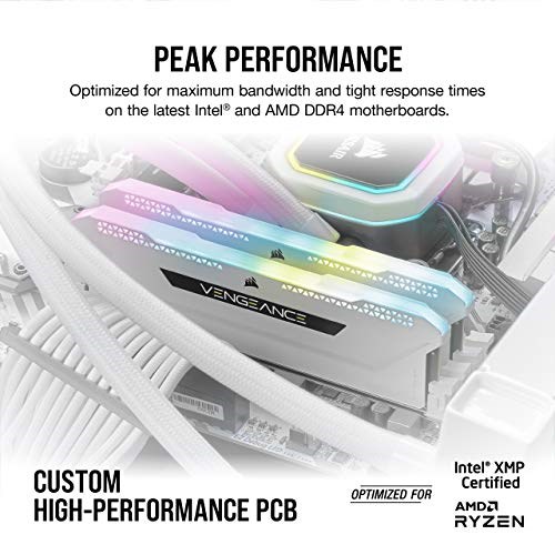 Corsair Vengeance RGB Pro SL 16GB (2x8GB) DDR4 3200 White image 5