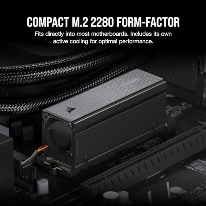 Corsair MP700 PRO SE Air Cooler 2TB image 7